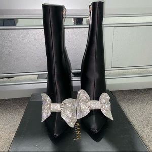 AKIRA AZALEA WANG GLITZ DIAMANTÉ BOOT